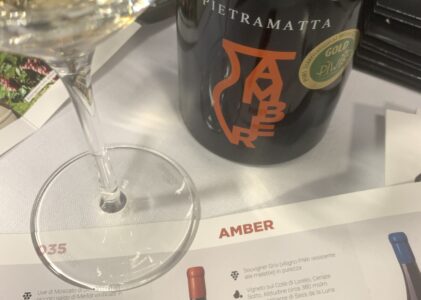 Award winning Pietramatta Amber: a premium Orange Wine which tells a tale of Love