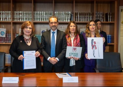 Donne del Vino signed a MoU against Violence on Women