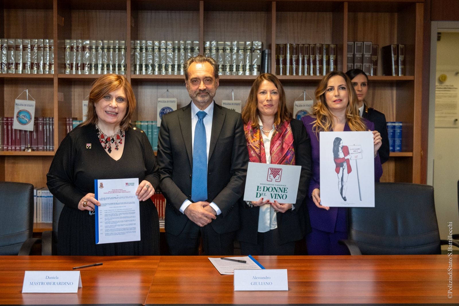 Donne del Vino signed a MoU against Violence on Women
